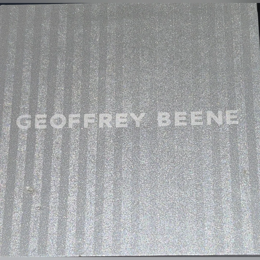 Geoffrey Beene Black and Gold Genuine Bracelet Watch, 41mm